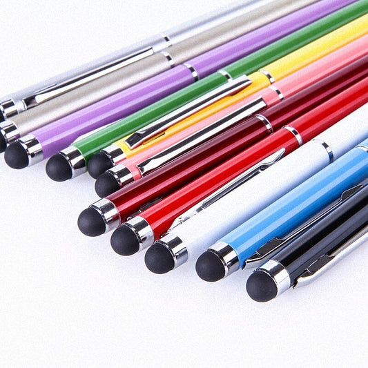 10Pcs/Set Ballpoint Pen with Stylus