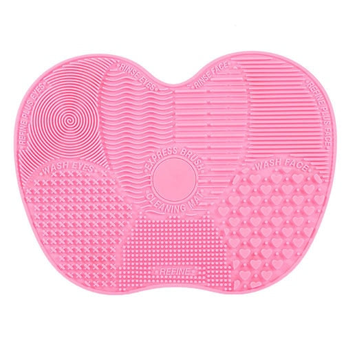 RANCAI 1Pcs Silicone Brush Cleaning Mat Make Up Brush Cleaner Brushes Cleanser Cosmetic Clean Tools For Eyes Face Brushes