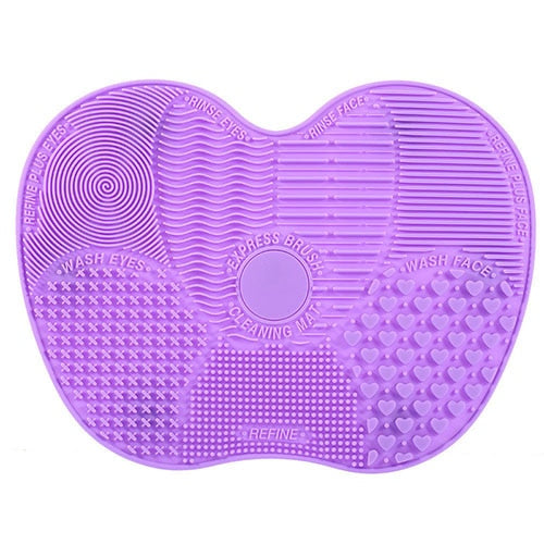 RANCAI 1Pcs Silicone Brush Cleaning Mat Make Up Brush Cleaner Brushes Cleanser Cosmetic Clean Tools For Eyes Face Brushes