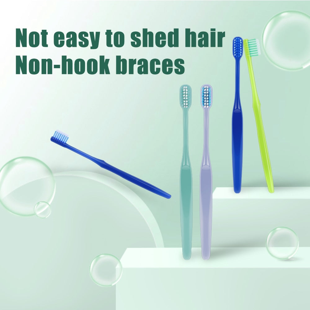 2021 New Arrival Y-Kelin U-Shaped Orthodontic Toothbrush Soft Bristle Orthodontia Teeth Brush Brace Small Head