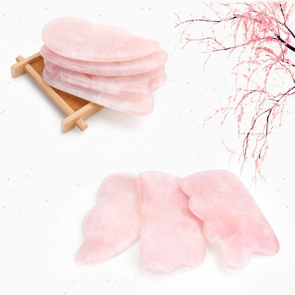 Rose Quartz Facial Tools