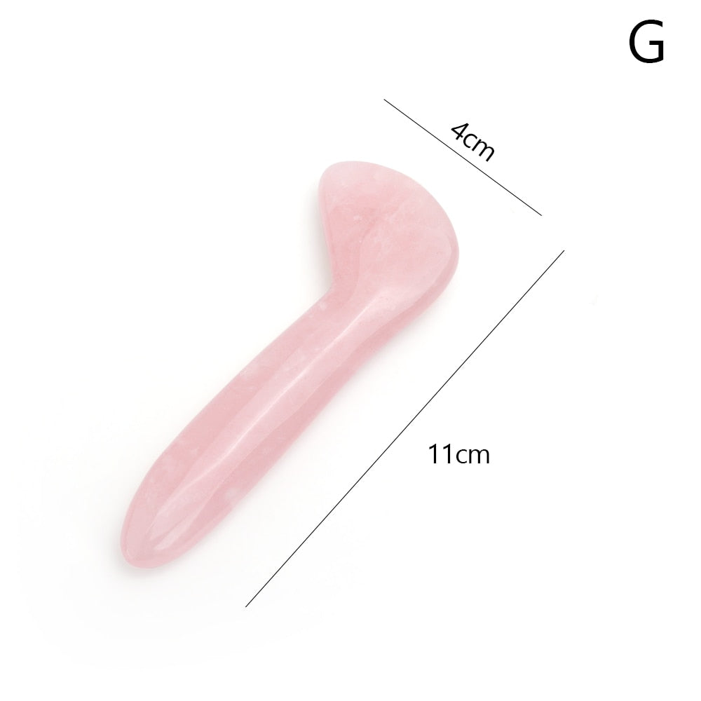 Rose Quartz Facial Tools