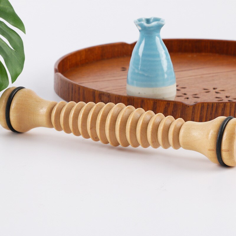 Wooden Foot Massage Roller