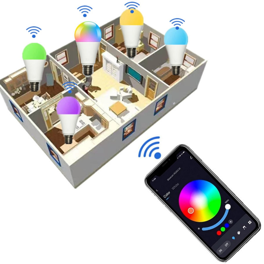 Color Change Bluetooth Smart Bulb