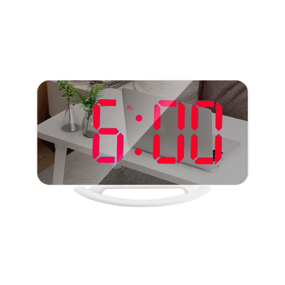 Mirror Digital Alarm Clock