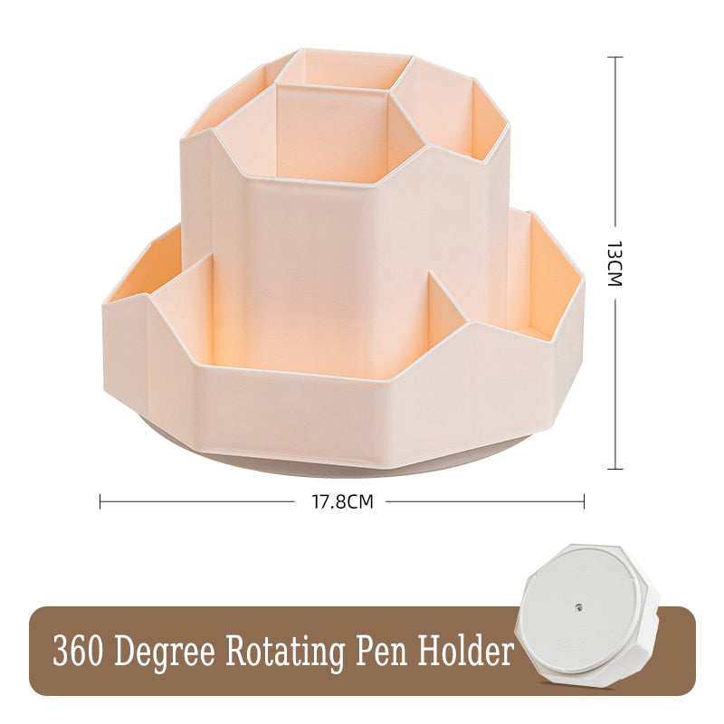 Rotatable Desk Organizer