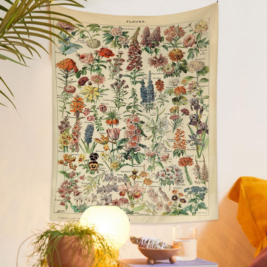 Botanical Nature Tapestry